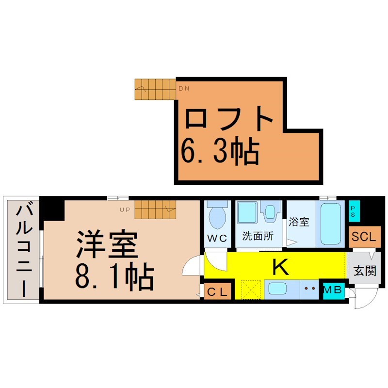 Ｇｓｔｙｌｅ栄東 間取り