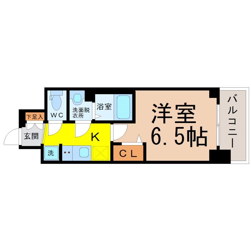 プレサンス鶴舞ファースト 間取り
