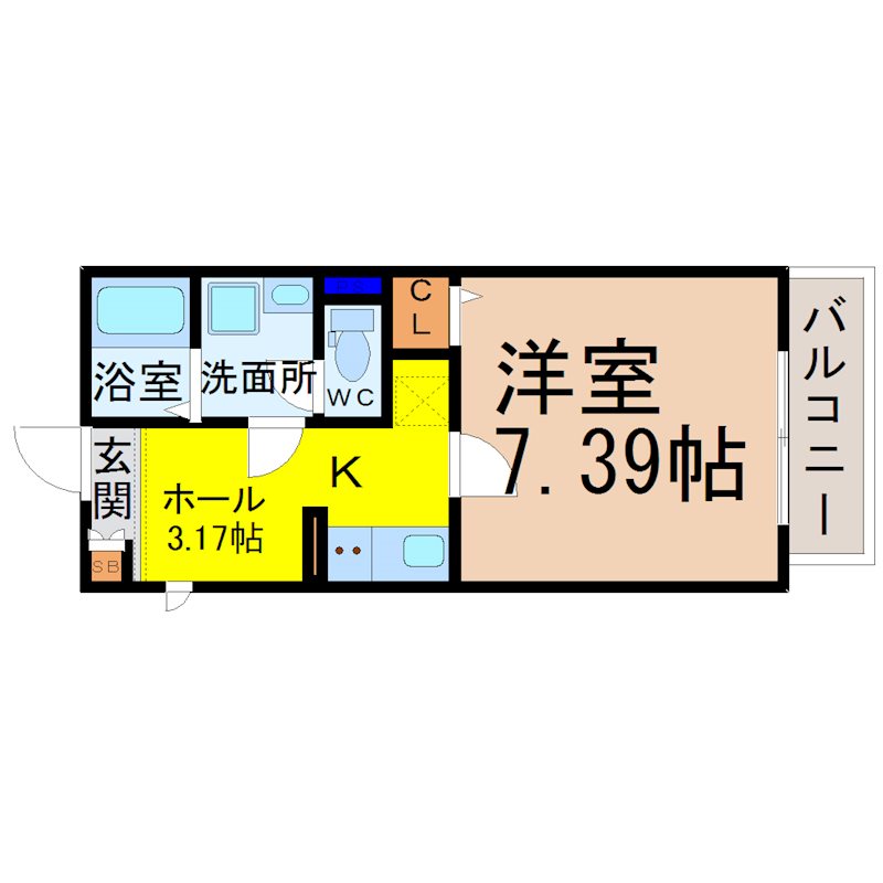 Gallery庄内通（ギャラリー庄内通） 間取り
