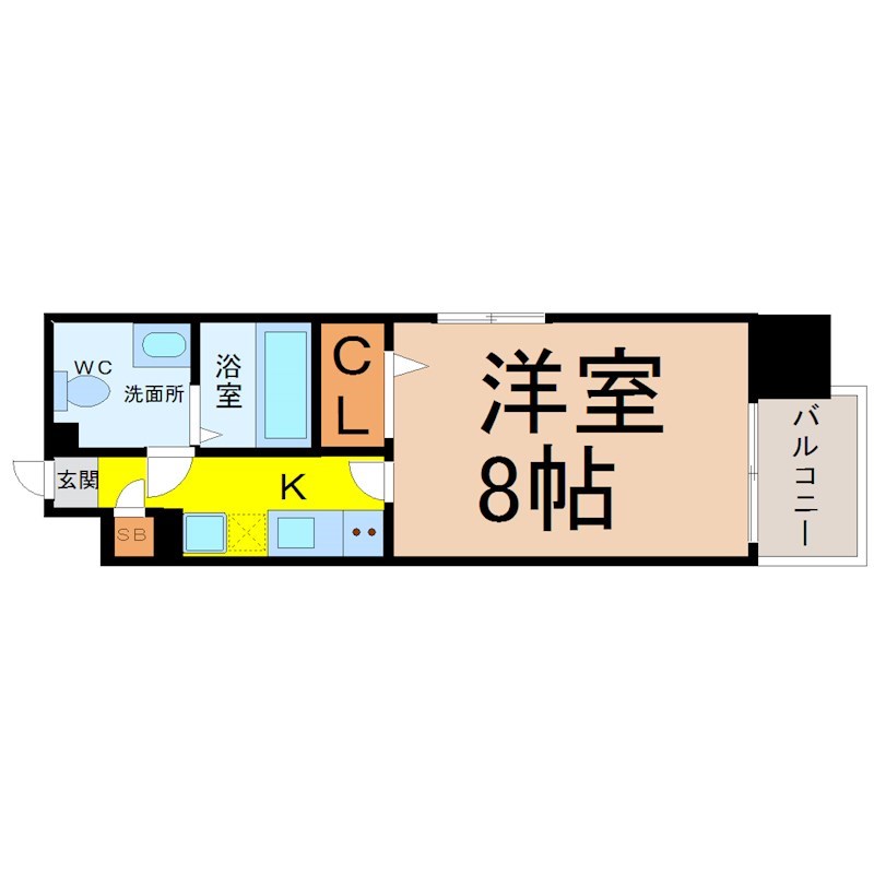 プレサンスｍｉｕ新栄（プレサンスミュー新栄） 間取り