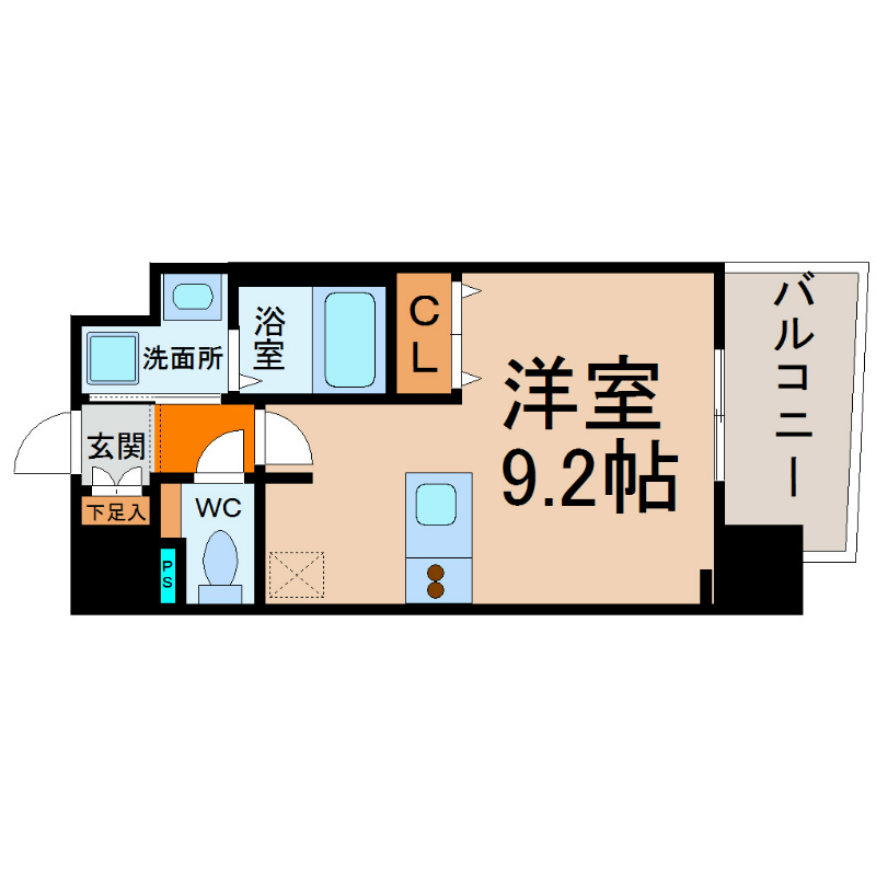 プレサンス新栄リミックス 間取り