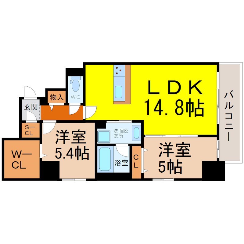 ルフレイユ 泉 久屋大通公園 間取り