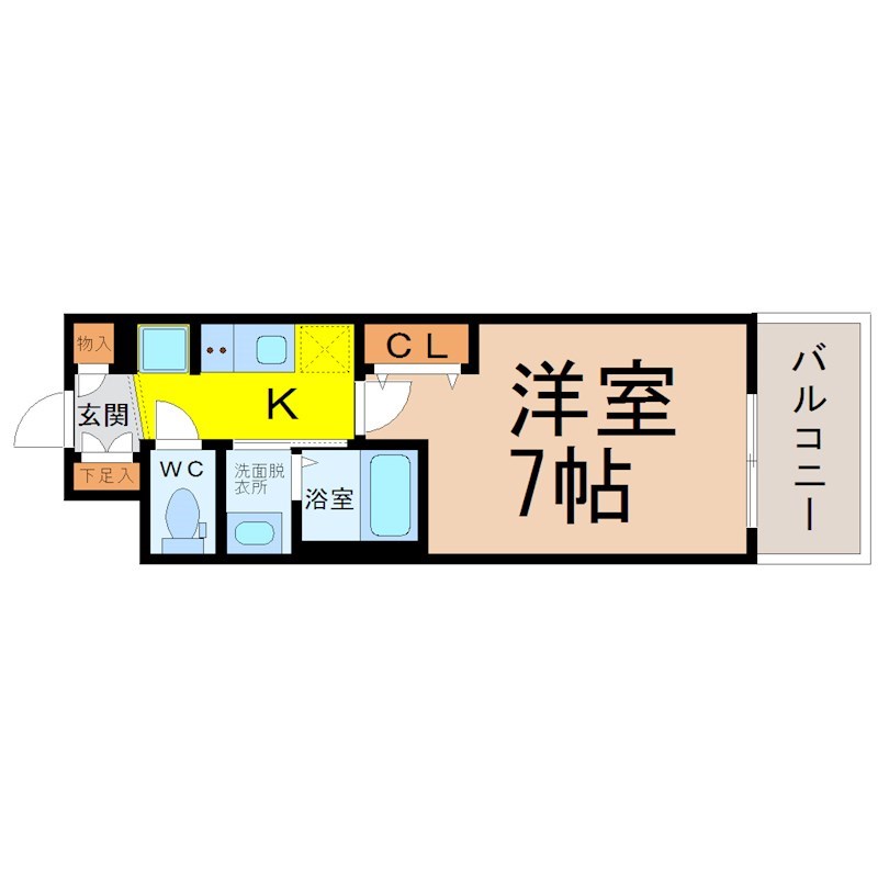 エステムコート名古屋鶴舞シエル 間取り