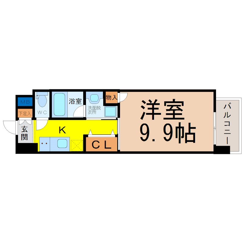 ＣＨＩＫＵＳＡ　ＲＩＳＥ（千種ライズ） 間取り