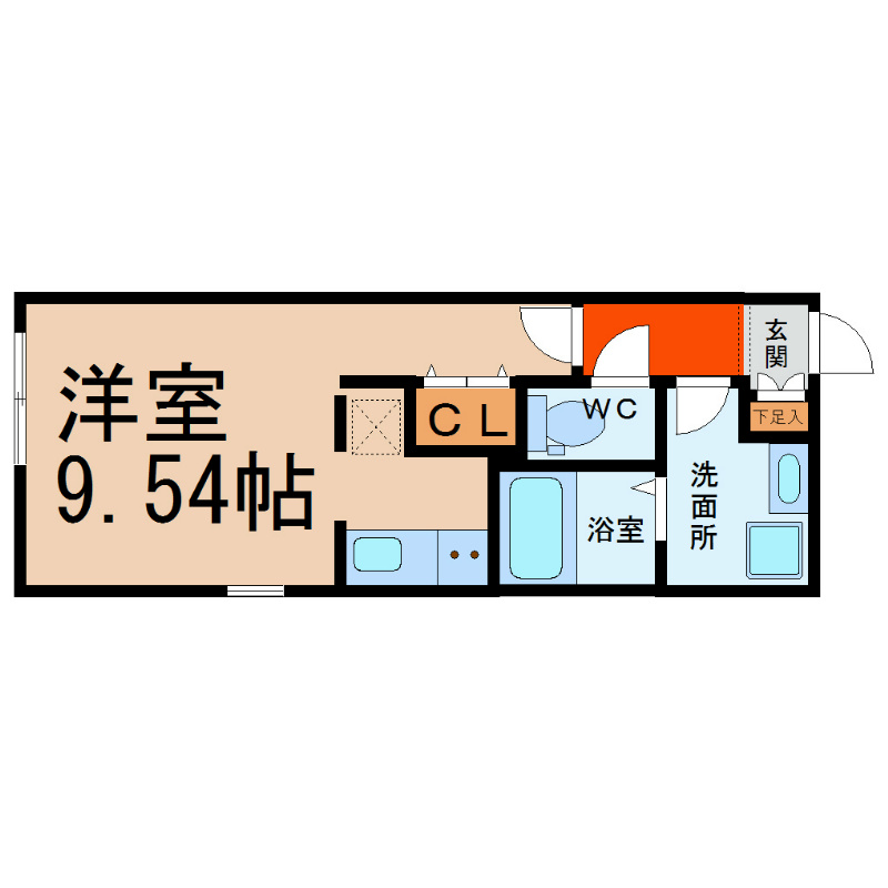 Ｂｒａｎｃｈｅ千代田 間取り