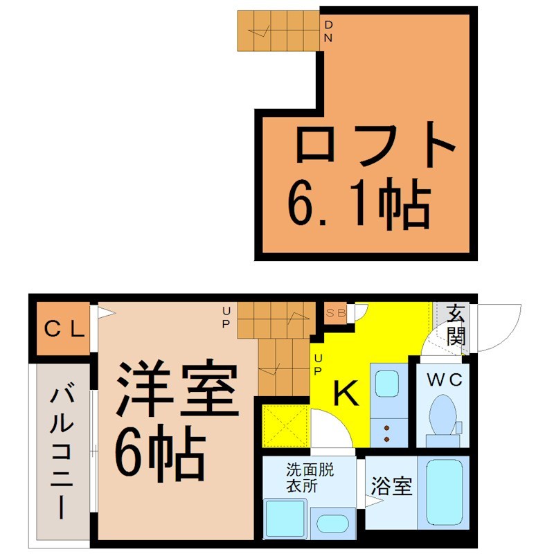 ハーモニーテラス高須賀町 間取り