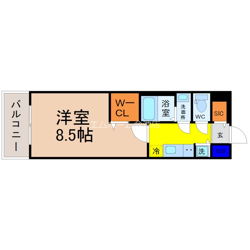 エスリード大曽根プレシャス 間取り
