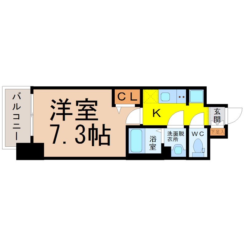 プレサンス新栄リベラ 間取り
