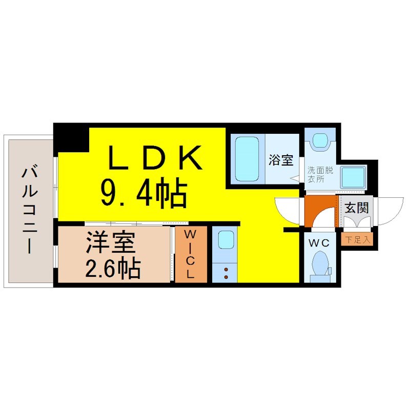 プレサンス鶴舞パークグラッド 間取り