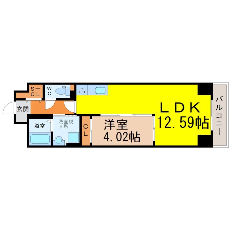 Ｐｒｉｍａｌ千種ｓｔｅｌｏ 間取り