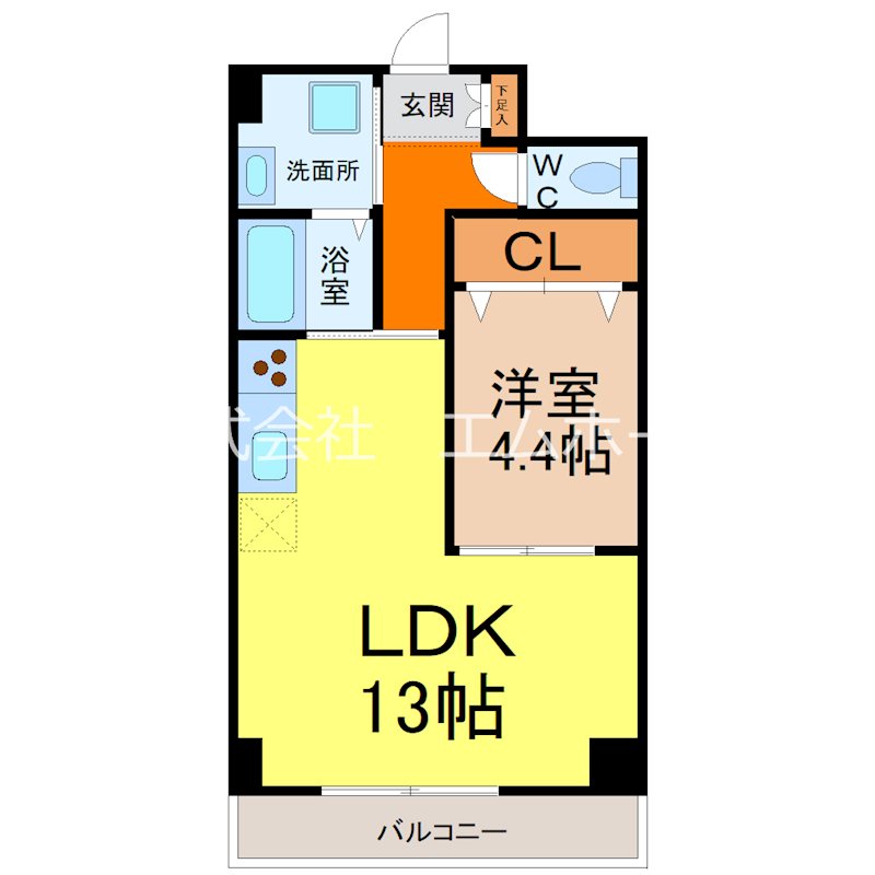 グレーシア名駅南 間取り
