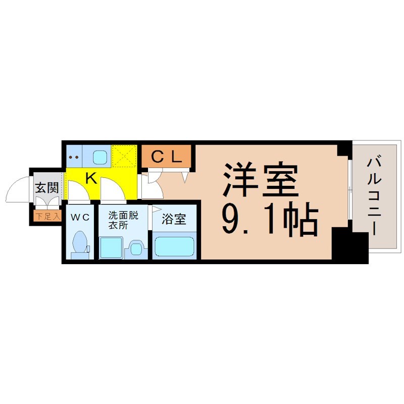 プレサンス錦通ＴＨＥ葵 間取り