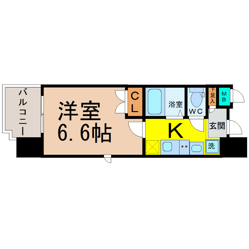 パルティール御器所 間取り