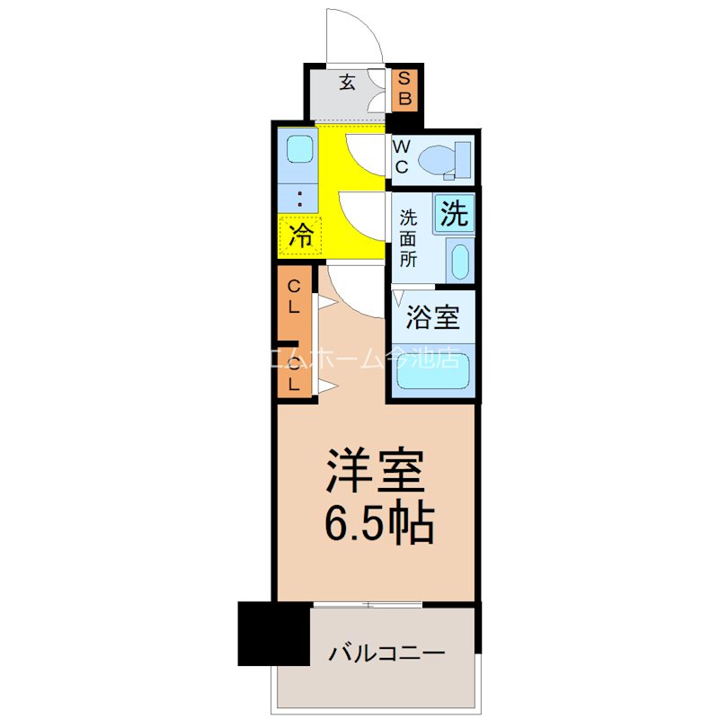CREST TAPP平安通 間取り