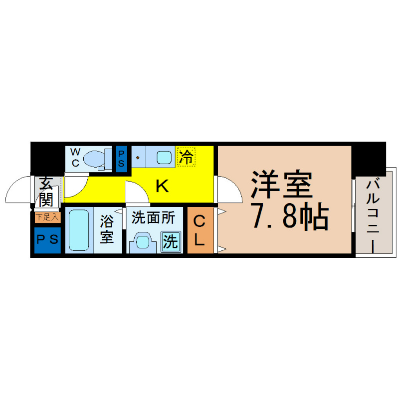 HF今池南レジデンス　EAST棟 間取り