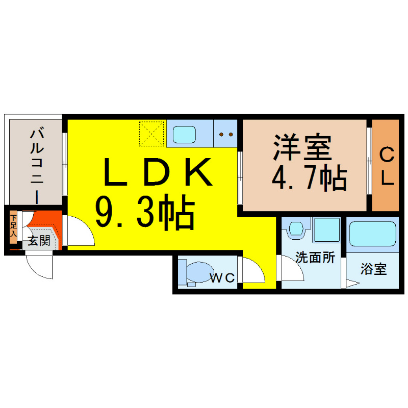 オプティマルコーポIII 間取り
