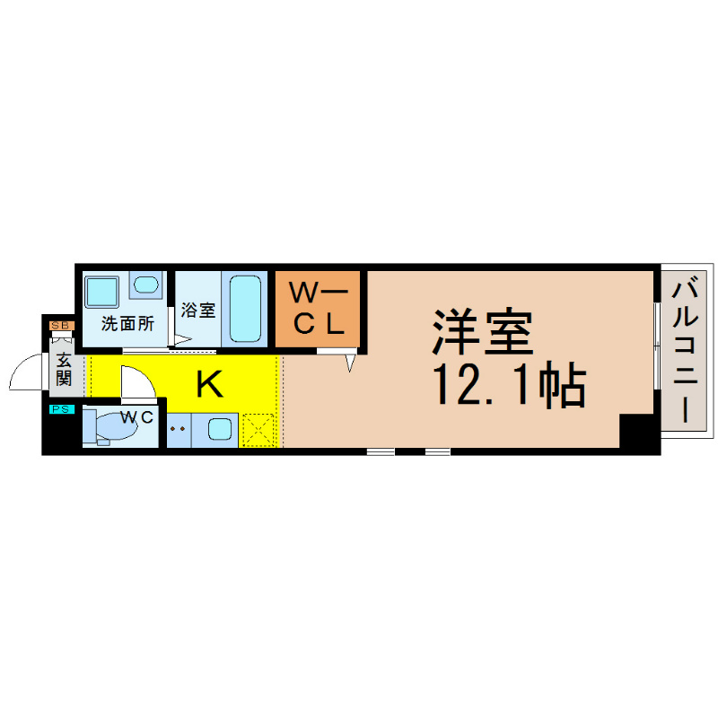 丸の内エンブルコート 間取り