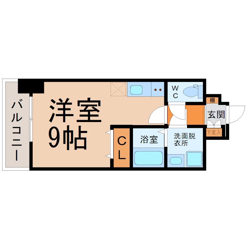 アレーヌコート金山 間取り