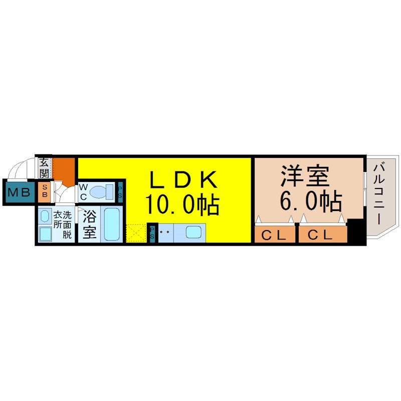 ラ・メゾン輝（ラメゾンキララ） 間取り