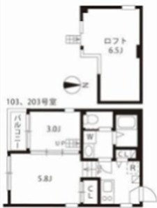 ハーモニーテラス草薙町 間取り