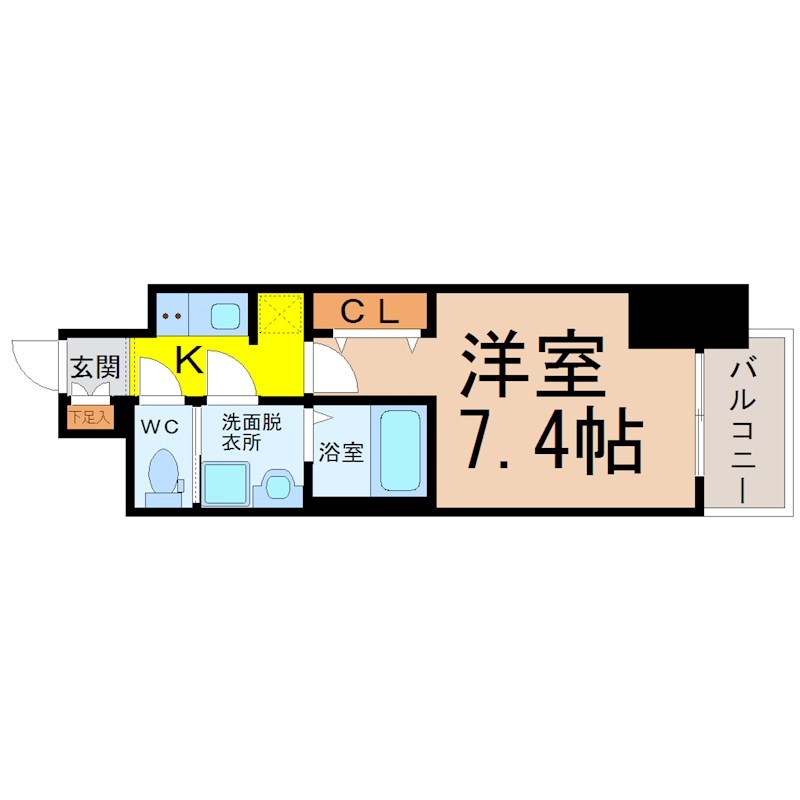 Ｓ－ＲＥＳＩＤＥＮＣＥ堀田Ｎｏｒｔｈ 間取り