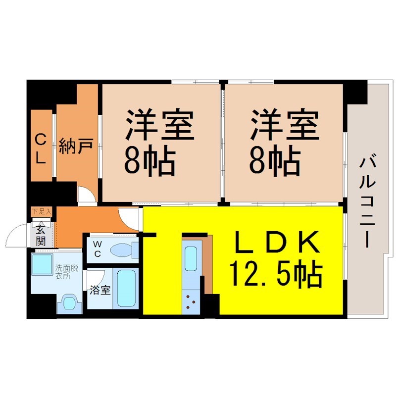 ゴールドハイツ渡辺 間取り
