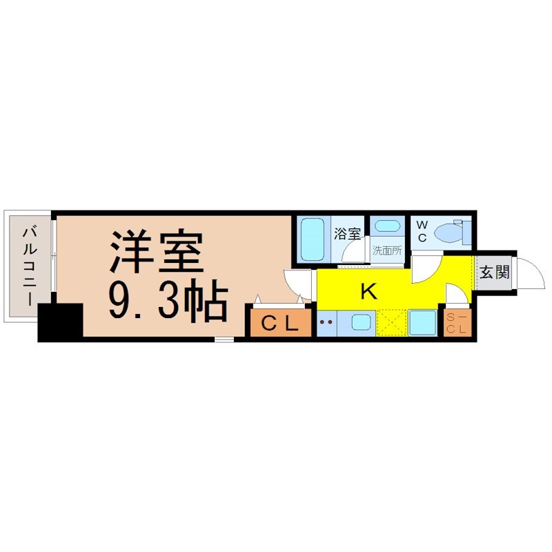 ディアレイシャス鶴舞公園 間取り
