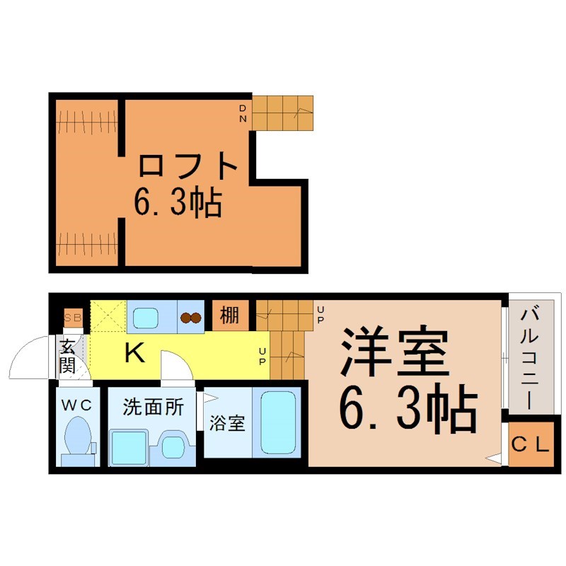 ガーデンヒルズ鶴舞公園 間取り