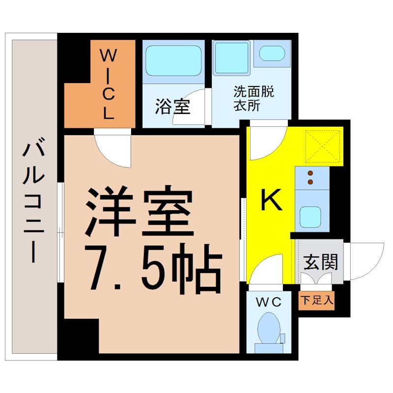 ディアレイシャス大須赤門通本町 間取り