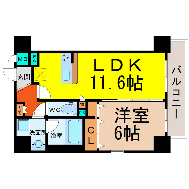 トンシェトア 間取り