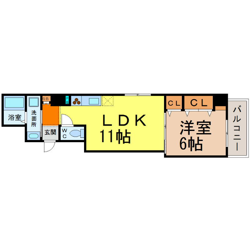 ボワドブローニュ 間取り