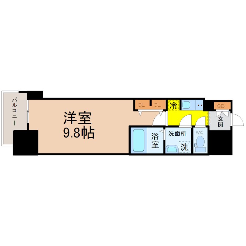 S-RESIDENCE大曽根駅前 間取り