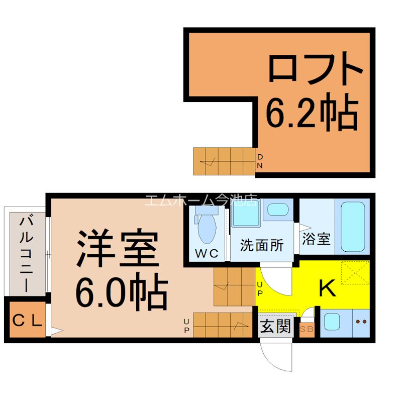 クレーシェレ瑞穂 間取り