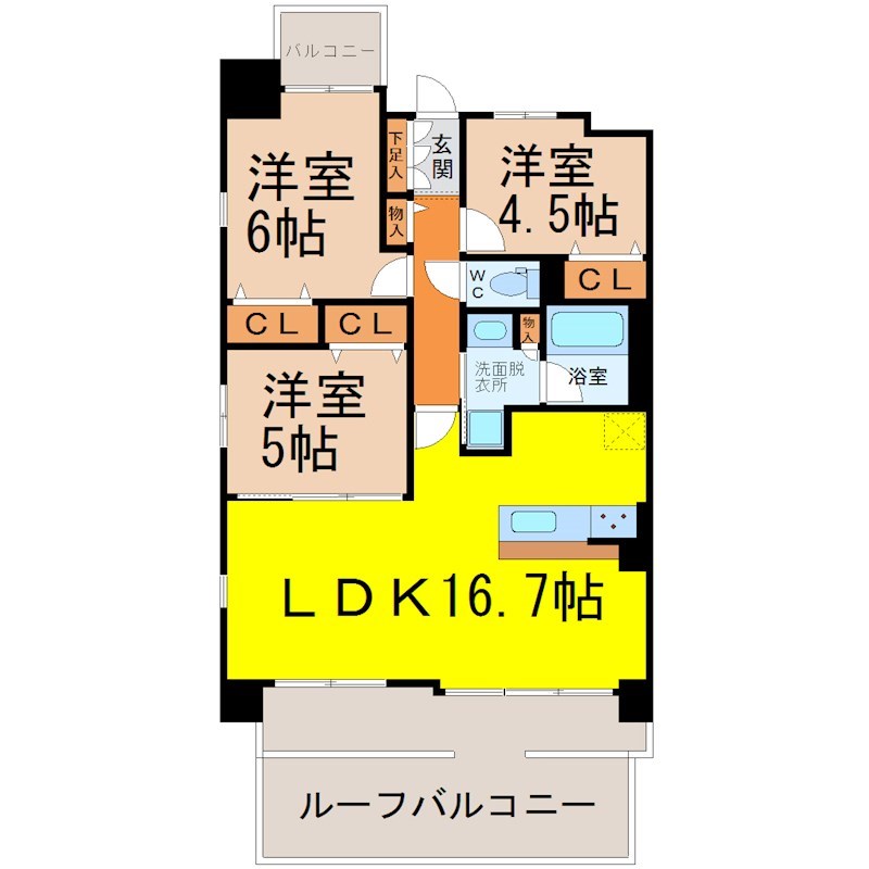 プログレッソ瑞穂汐路 間取り