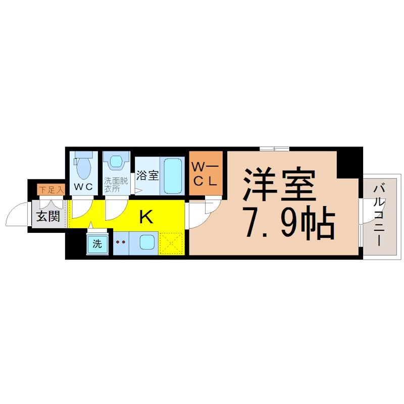 エスリード名城公園プライム 間取り