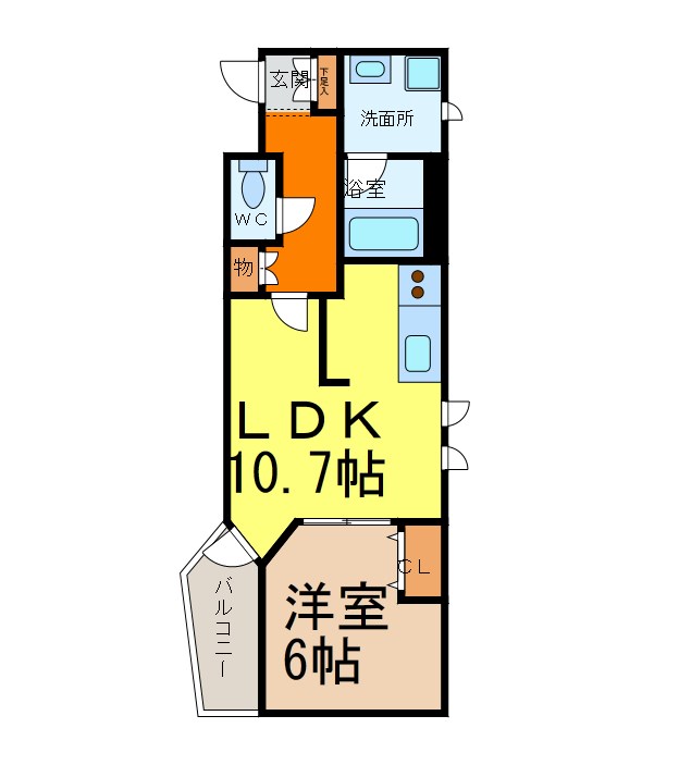 ＡＨマンション泉 間取り