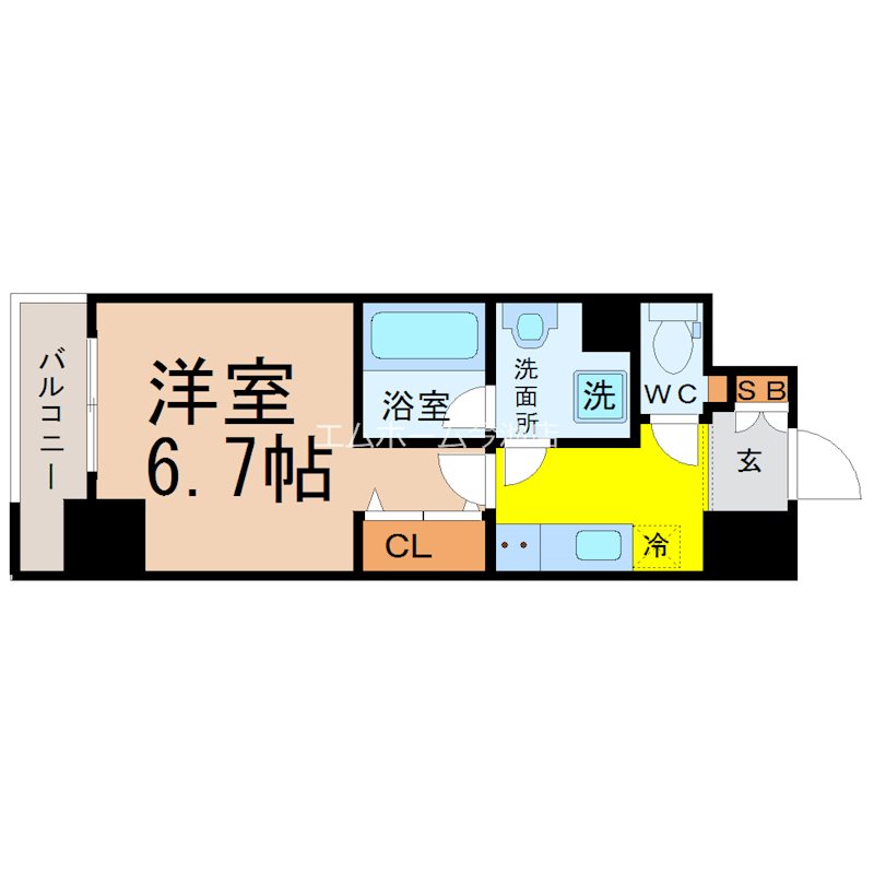 PULCHRA OZONE（プルクラ大曽根） 間取り