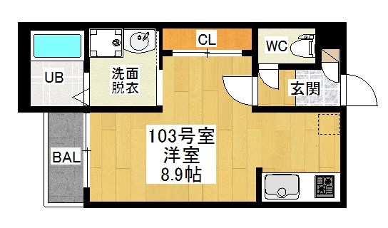 ＧＲＡＮＤＴＩＣスリジエ 間取り