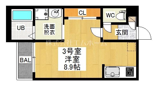 GRANDTICスリジエ 間取り