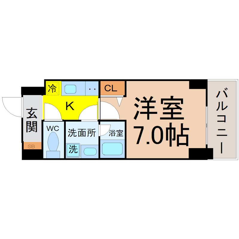 グランドゥール名駅西 間取り