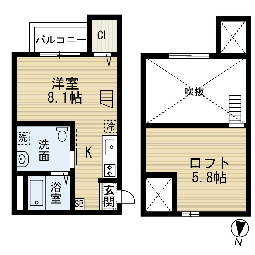 ＫＡＨＡＬＥ小本（カハレ小本） 間取り