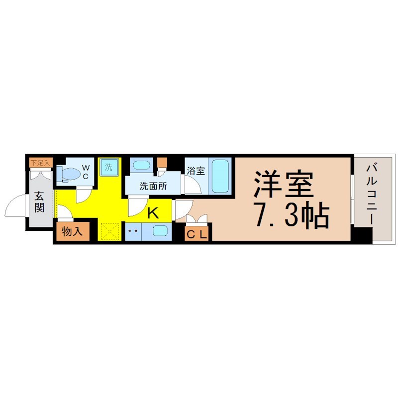 ラフィシア上前津 間取り