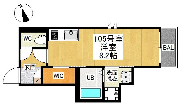 Grandtic Lana 間取り