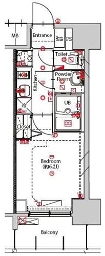 MAXIV東別院 間取り