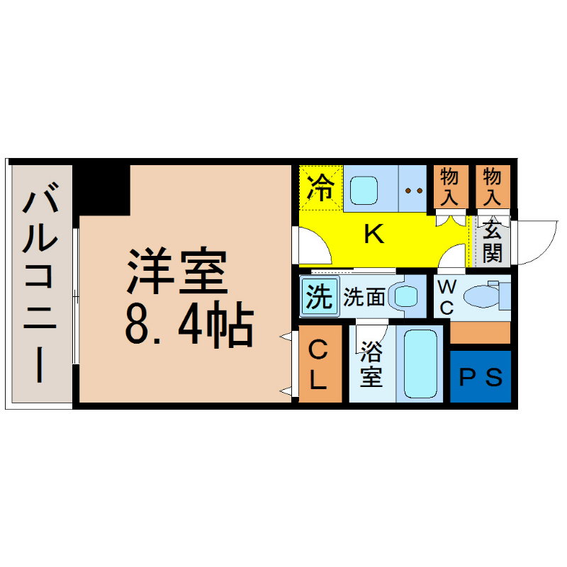 グランルージュ栄II 間取り