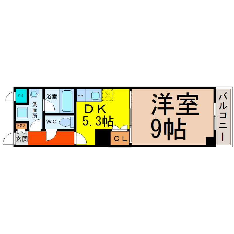 レジディア東桜 間取り