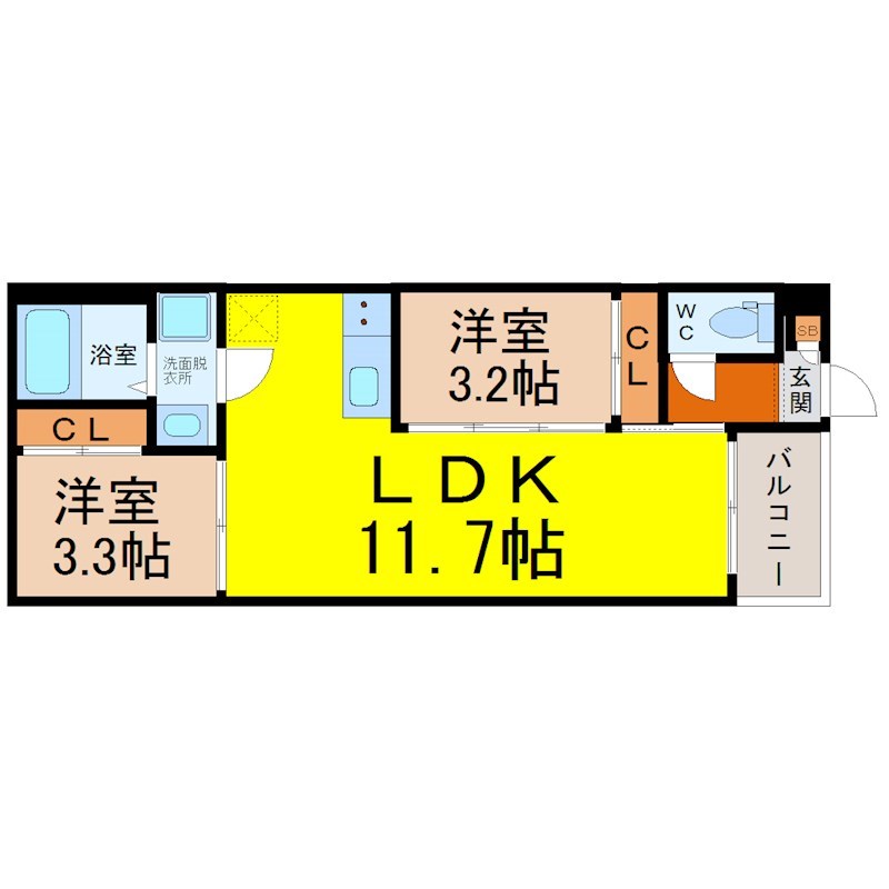 ＲＥＧＡＬＥＳＴ堀田 間取り