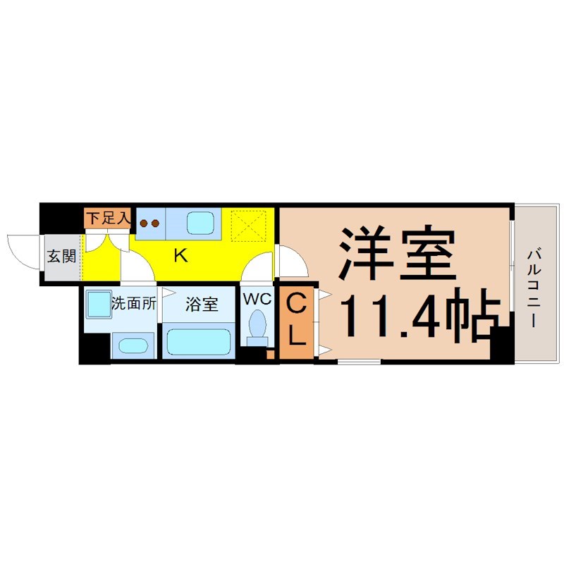 クピットガーデン千代田 間取り
