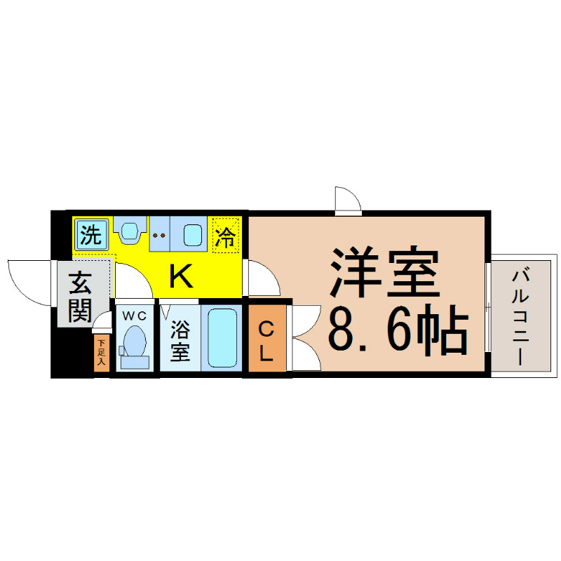 パルティール今池アネックス 間取り