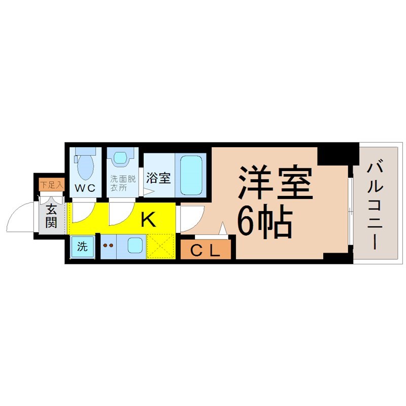 アステリ鶴舞テーセラ 間取り